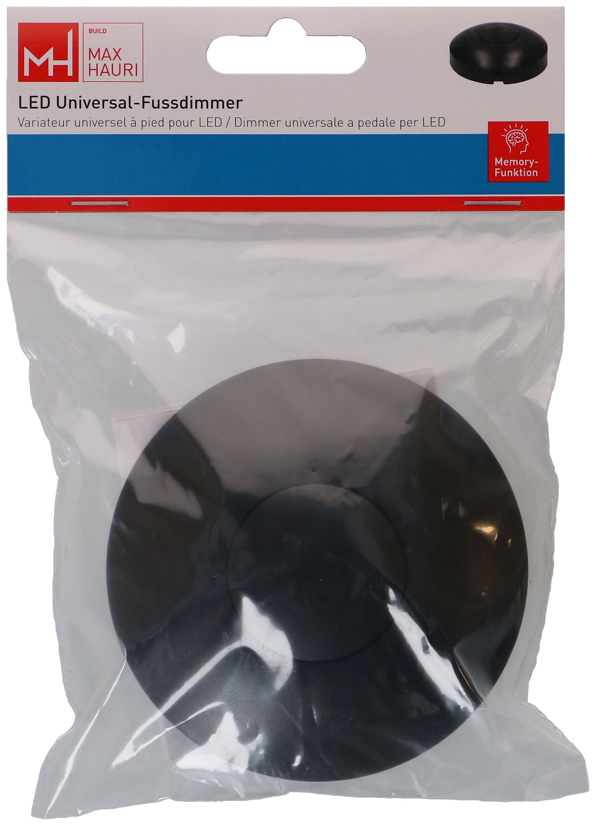 variateur universel au pied LED fonction mémoire intégrée noir