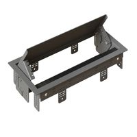 BOX Einbaurahmen grau M 4-fach