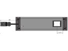 INTRO2.0 Steckdoseneinheit eloxi. 2x Typ 13 1x USB-C 60W 1x blind