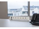 multiprise Safety Line 5x type 13 90° BS bl interrupteur USB aim.