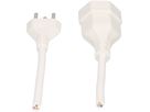 Extension cable cordset H05VV-F3G1,5mm2 white