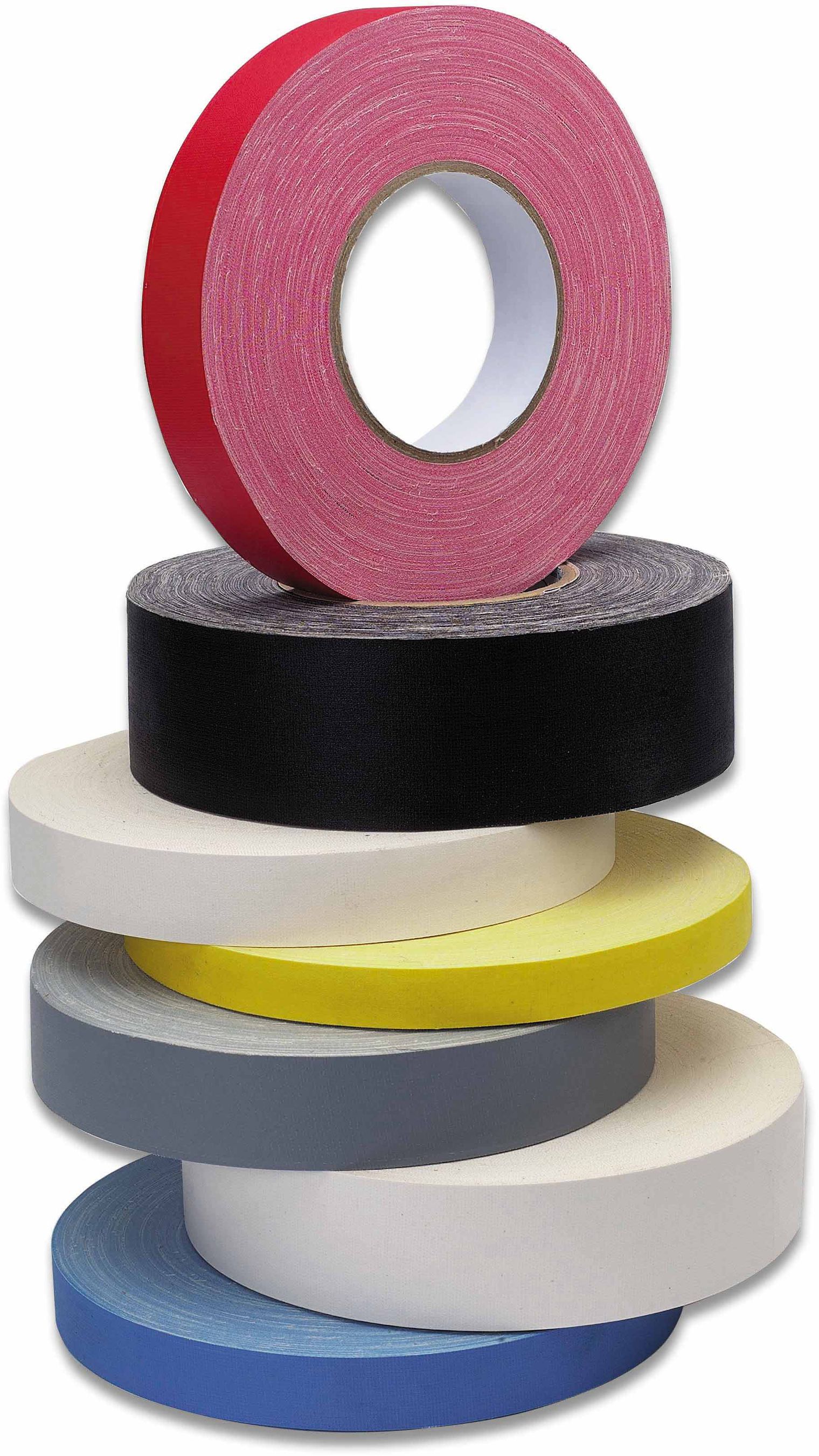 Nastro in tessuto colore universale bianco 25 mm x 50 m