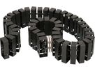 Kabelschlange CUBE schwarz 132cm mit Magnetbefestigung