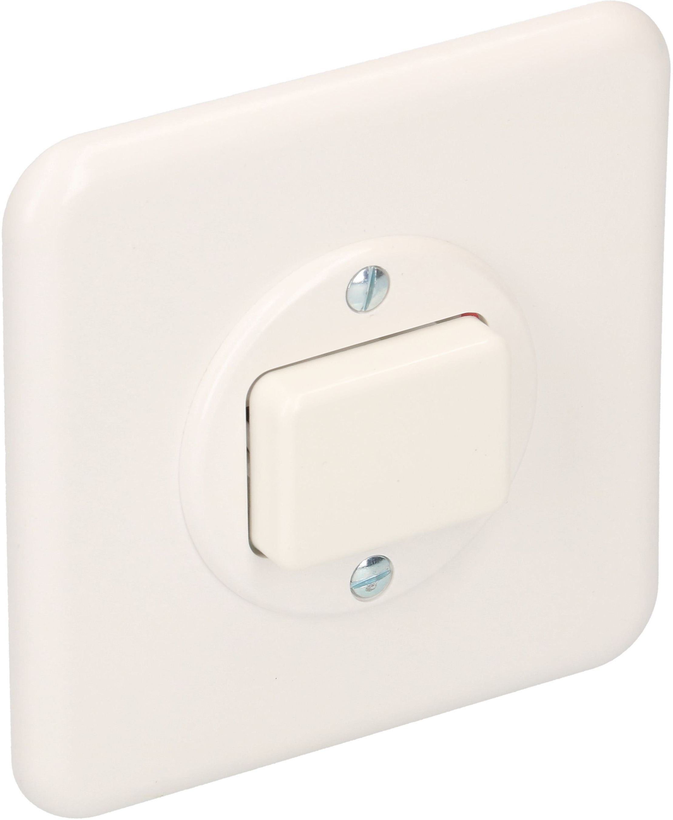 interruttore schema 6 dim.1x1 INC Mica Standard bianco