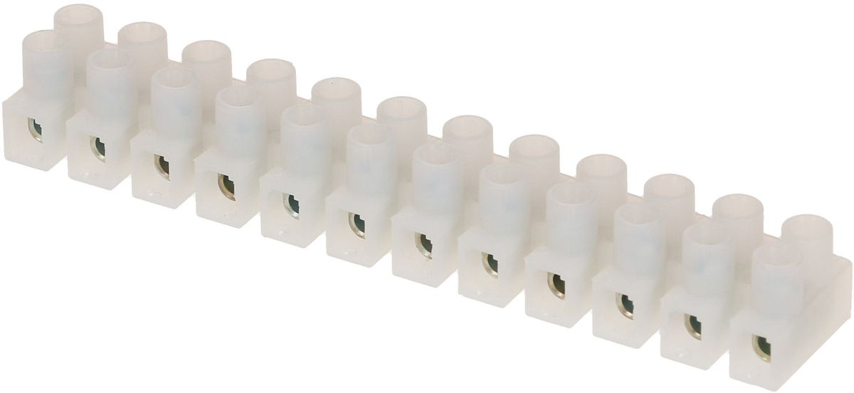 Steckverbindungsklemmleiste 0.5-2.5mm2 transparent / Kupplung