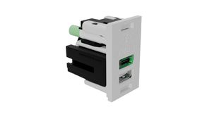 LIBERTY USB Charger QF05 TUF-R/HP con USB-A/C 12/60W bianco