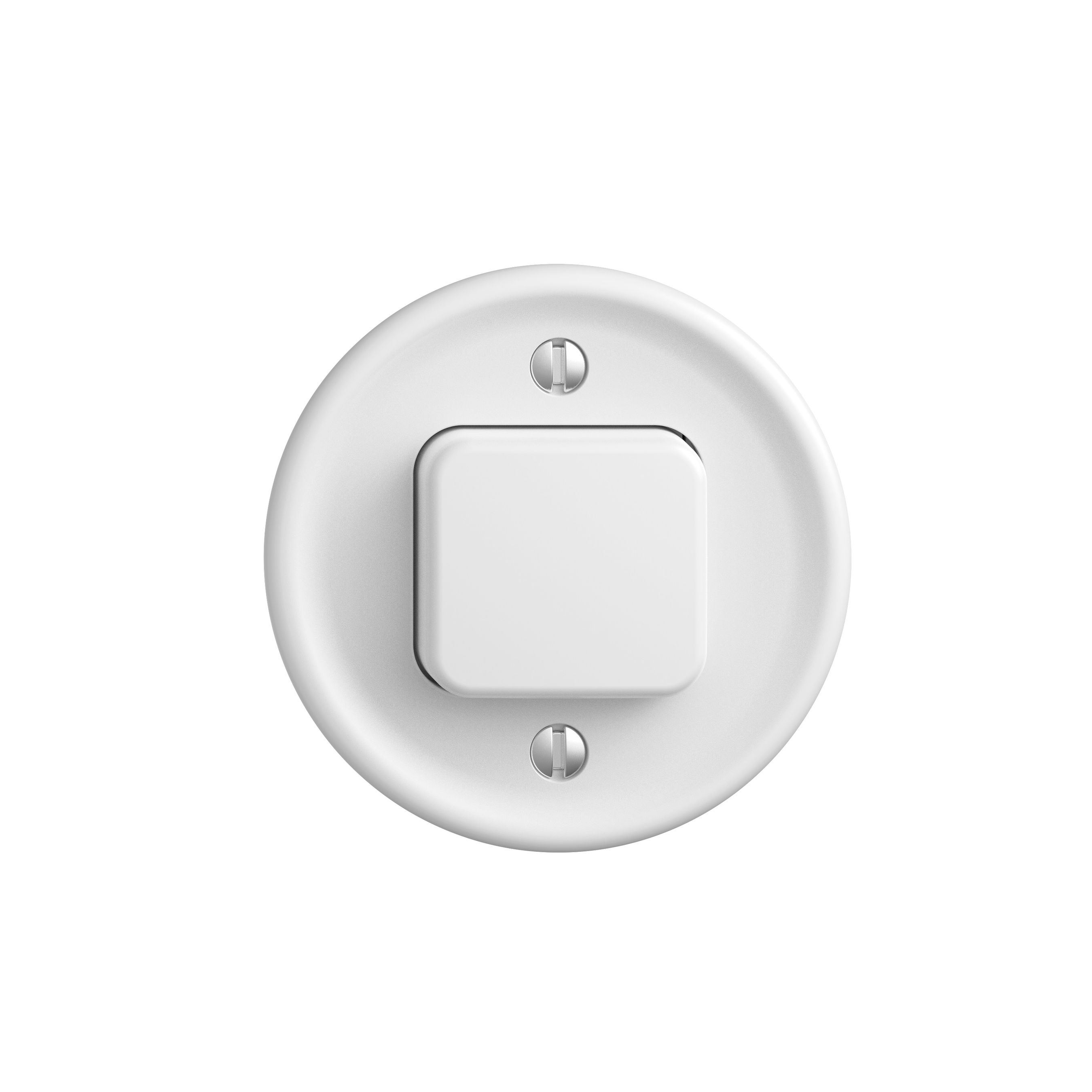 interrupteur/bouton-poussoir plaque frontale 50mm STANDARDdue bc