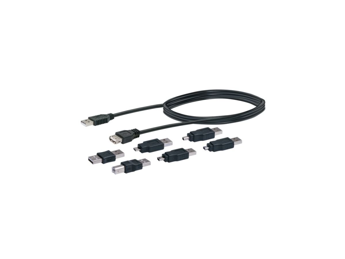 USB 2.0 Anschluss-Set (7-teilig) - MAX HAURI AG