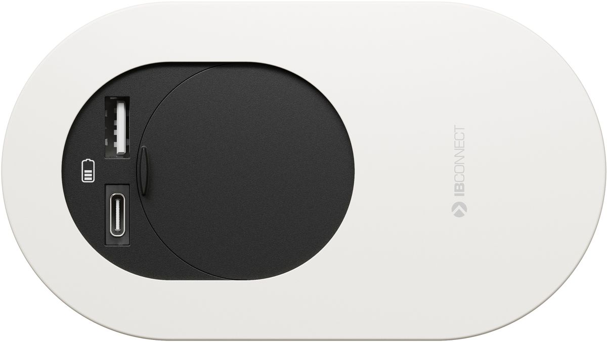 ORBIT Steckdoseneinheit weiss 1x Typ 13 1x USB-A/C