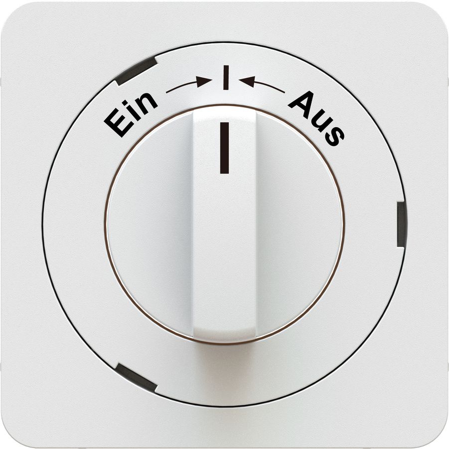 interrupteur rotatif/à clé Ein=>I<=Aus plaque front. priamos bc
