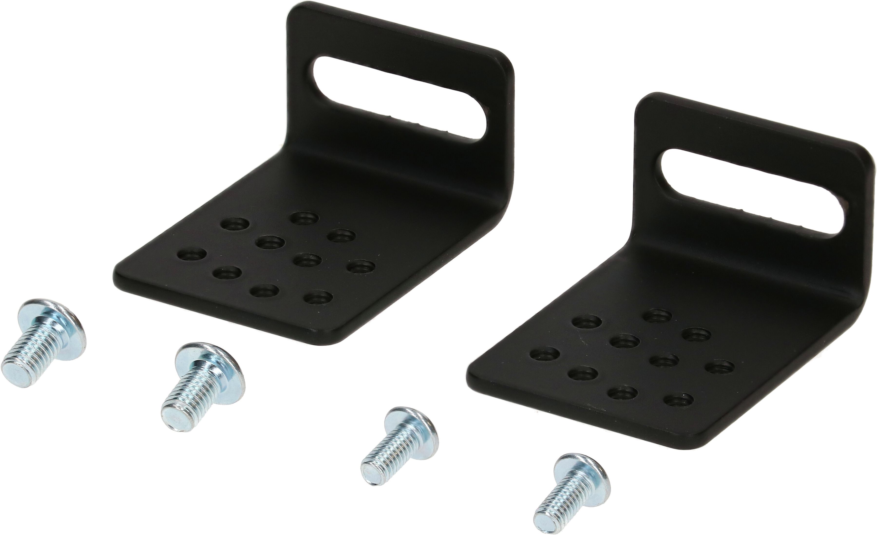 BOX/CAP Befestigungsset schwarz für 12-30mm Vollkern-Tischplatten