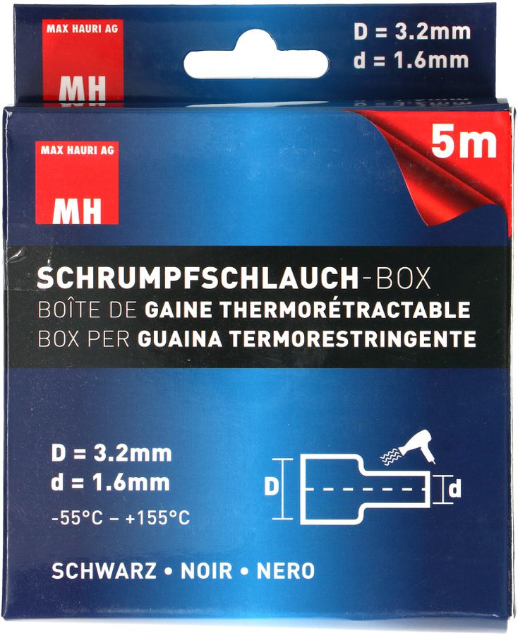 Schrumpfschlauch-Box 3.2-1.6mm