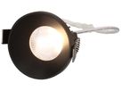 spot encastré à LED ATMA 68 noir 3000K 660lm 32°