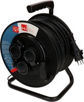 Kabelrolle 3x Typ 13 IP55 33m schwarz