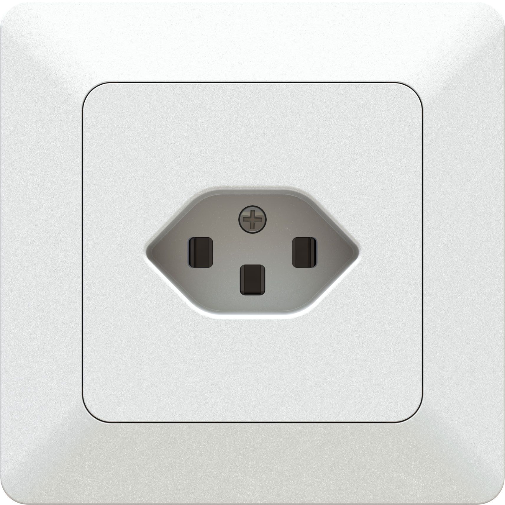 prise 1x type 23 AP priamos blanc
