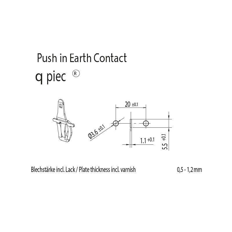 SLK5 borne de connexion 5 pôles 0.5-2.5mm2