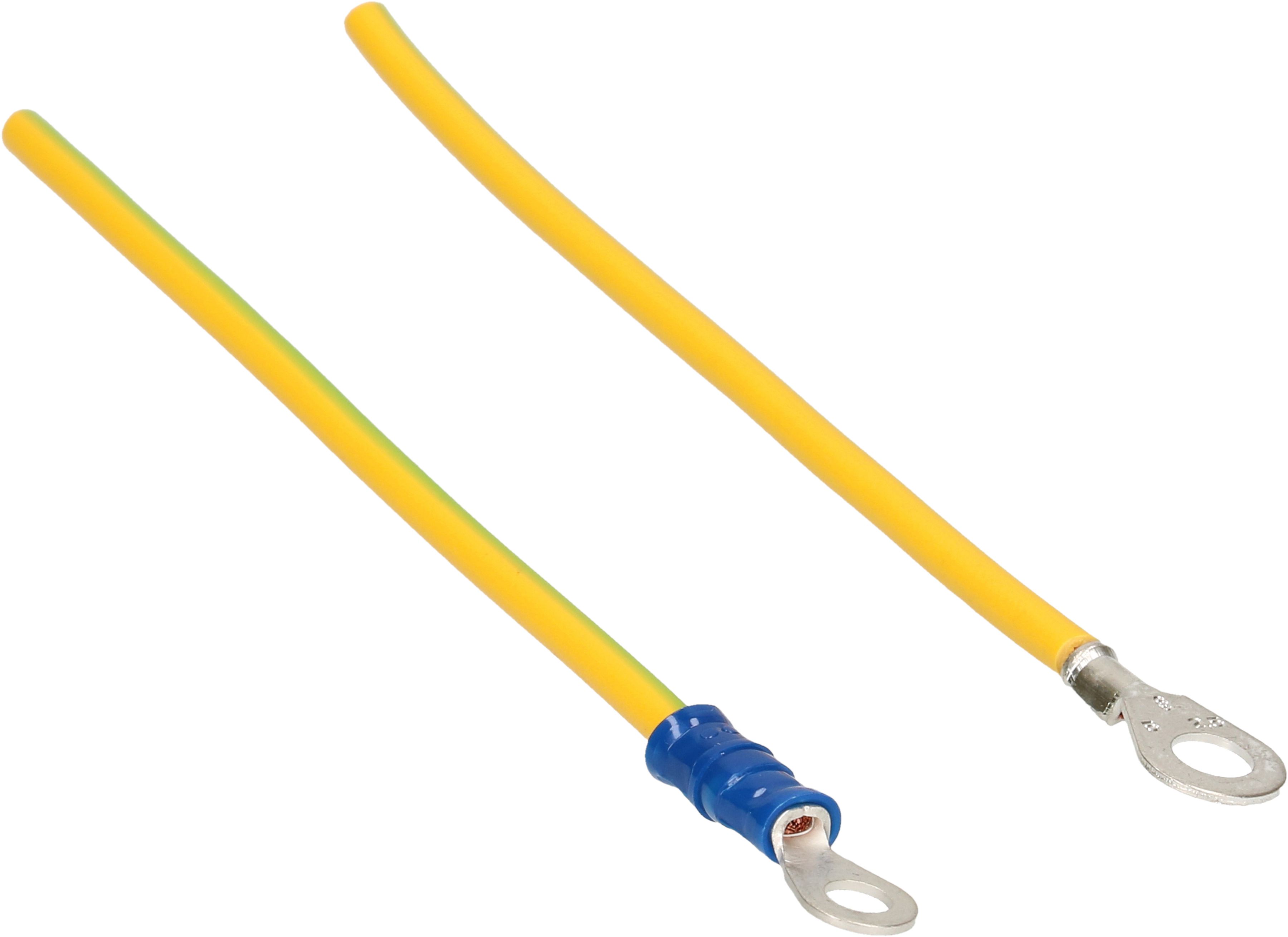 Erdungslitze 2.5mm2 0.58m gelb/grün