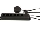 Steckdosenleiste Prime Line 6x Typ 13 sw externer Schalter Magnet