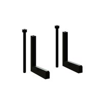 SUPRA Befestigungsset schwarz für 5-30mm