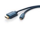 Micro-HDMI Adapterkabel mit Ethernet