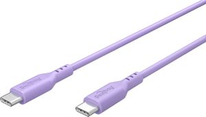 Ladekabel USB-C Silikon 1.5m violett