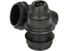 Fassung E14 mit Ring schwarz