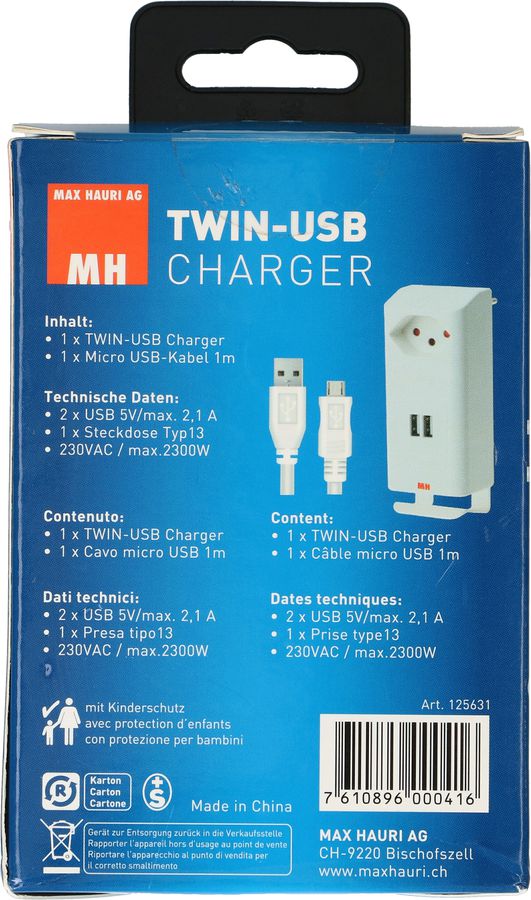 Twin-USB Charger