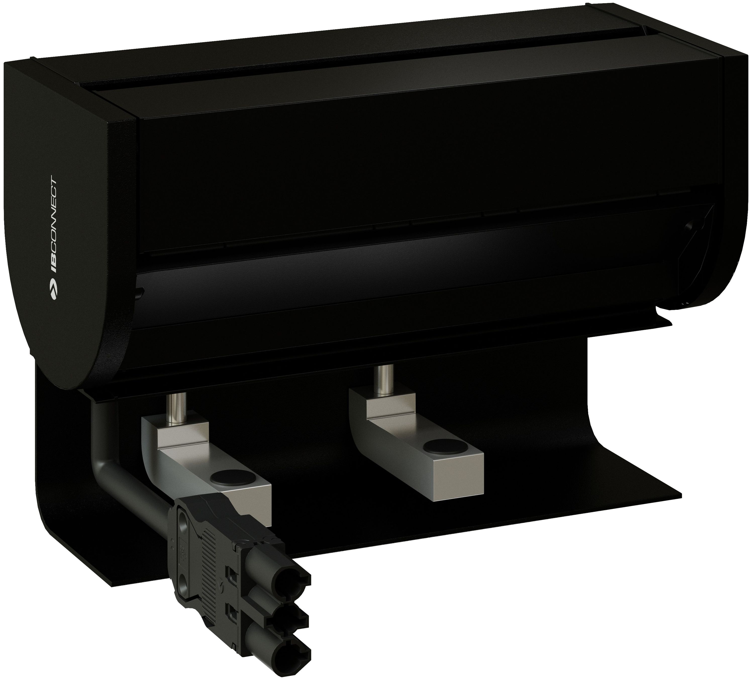 PRISMA Steckdoseneinheit schwarz 1x Typ 13 1x USB-A/C 1x Leer