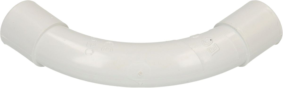 KIR-Steckbogen M25 90° grau
