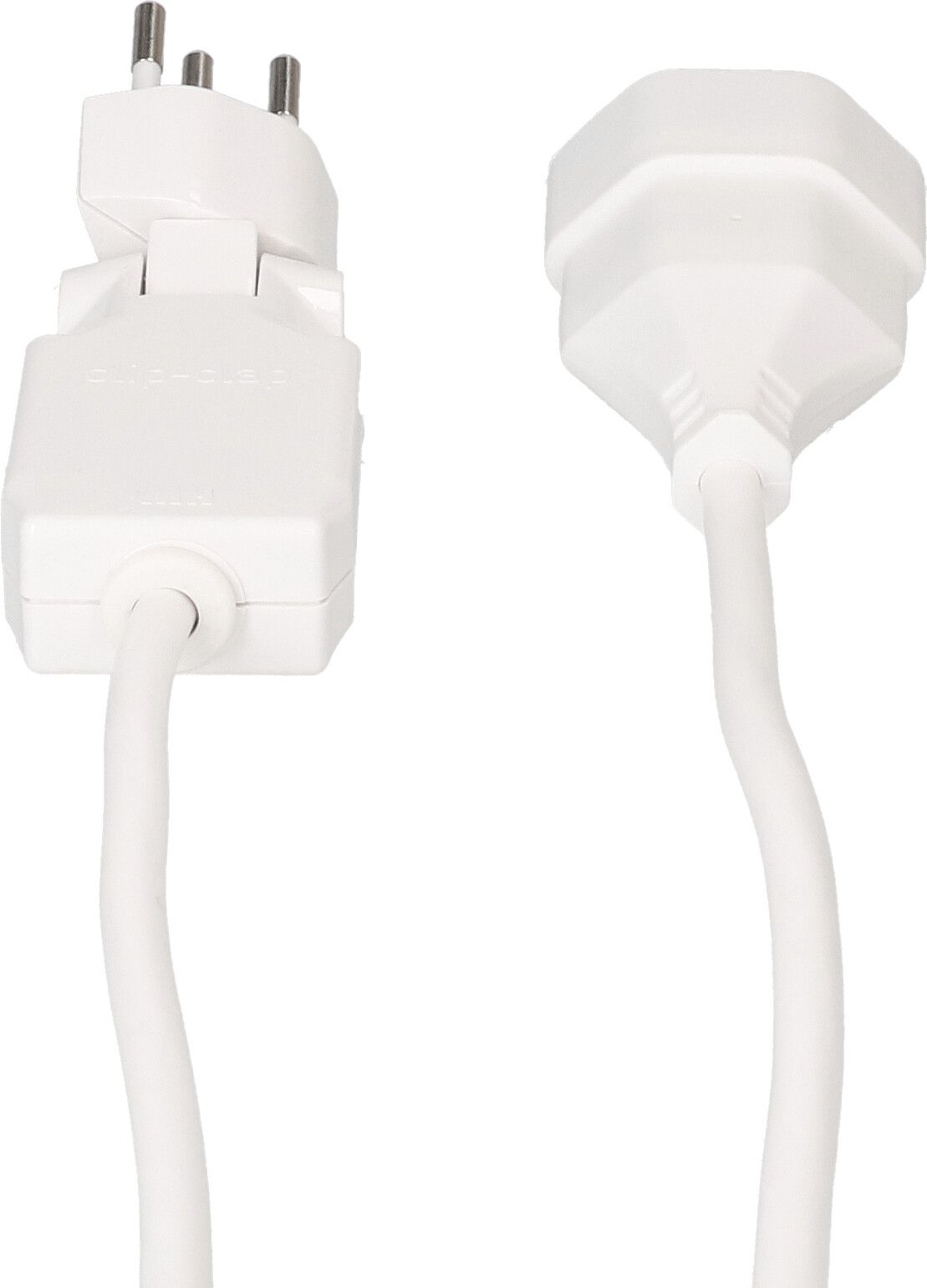 TD-Verlängerung H05VV-F3G1.0 5m ws clip-clap OCP Typ 12 / Typ 13