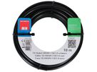câble TD H05VV-F3G1.0 10m noir