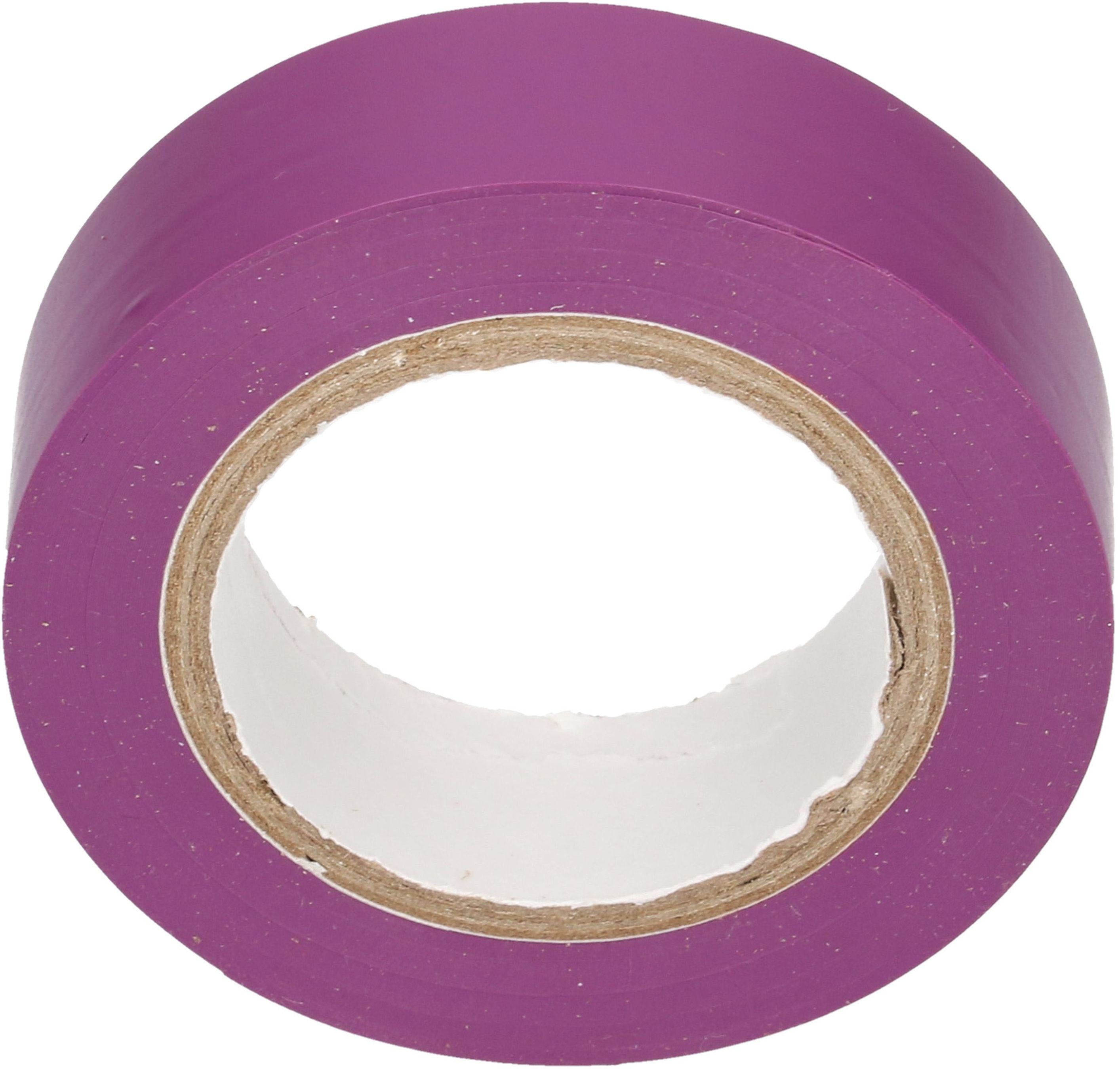 Isolierband PVC 15mm L=10m violett