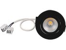 LED-Einbauspot DISC 230 Ø68 schwarz 3000K 650lm 36°