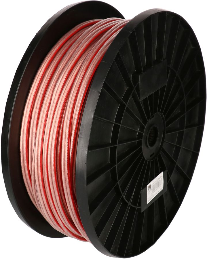 Lautsprecherkabel 2x4mm2 transparent