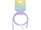 Ladekabel USB-C Silikon 1.5m violett