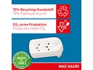 multi adaptateur ADAPT 2x type 13 blanc rotatif inter. Green+Fair