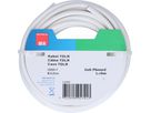 Cable H03VV-F2x0,75mm2 white