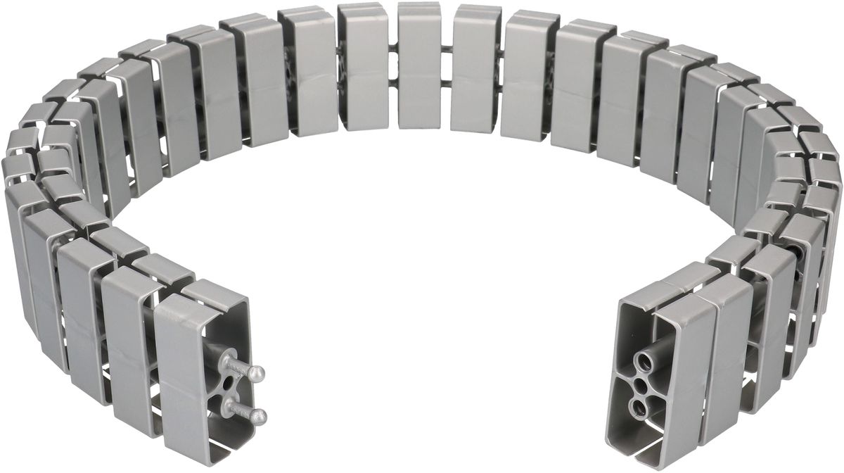Kabelschlange Cube Silber
