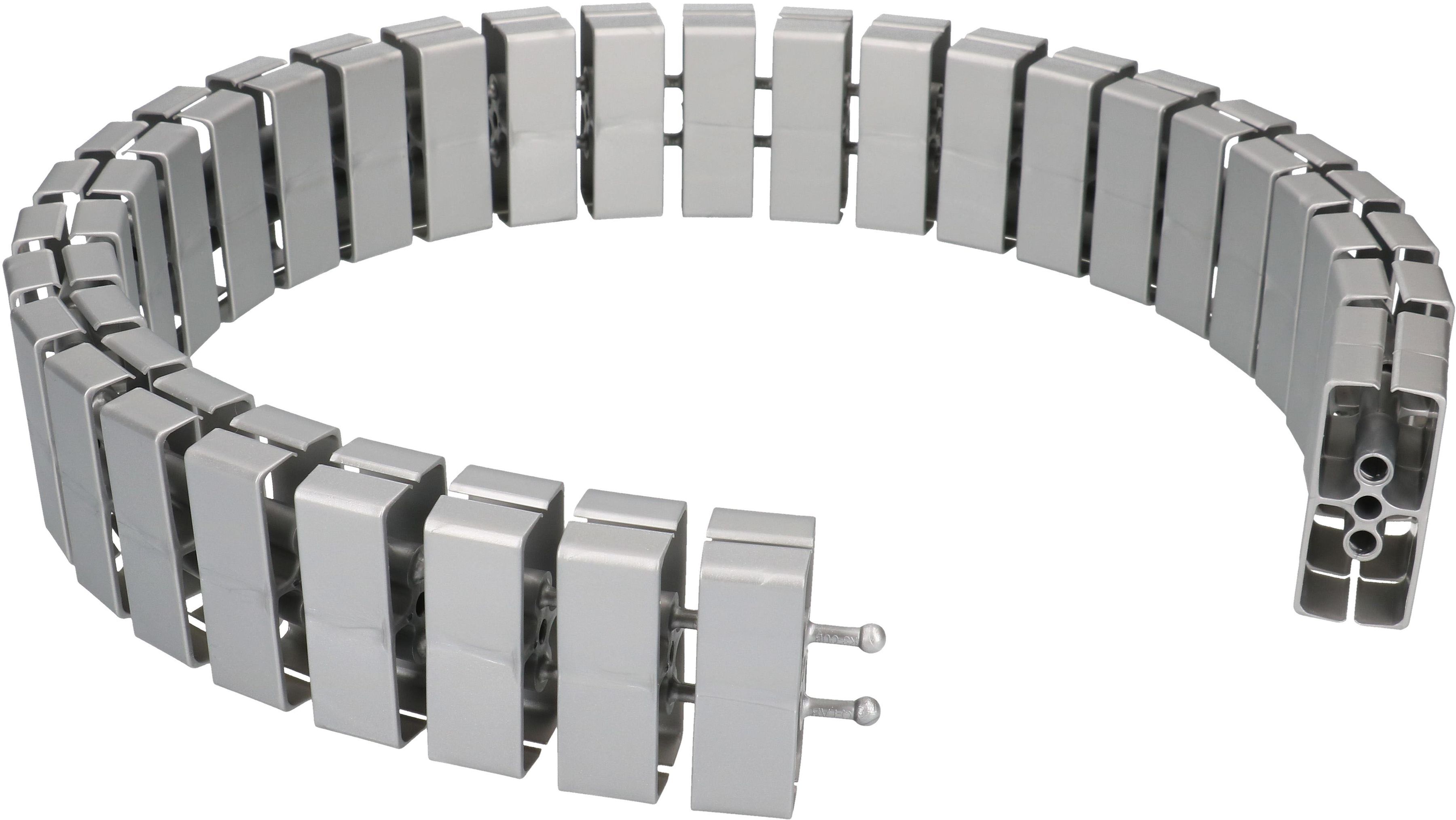 Kabelschlange Cube Silber