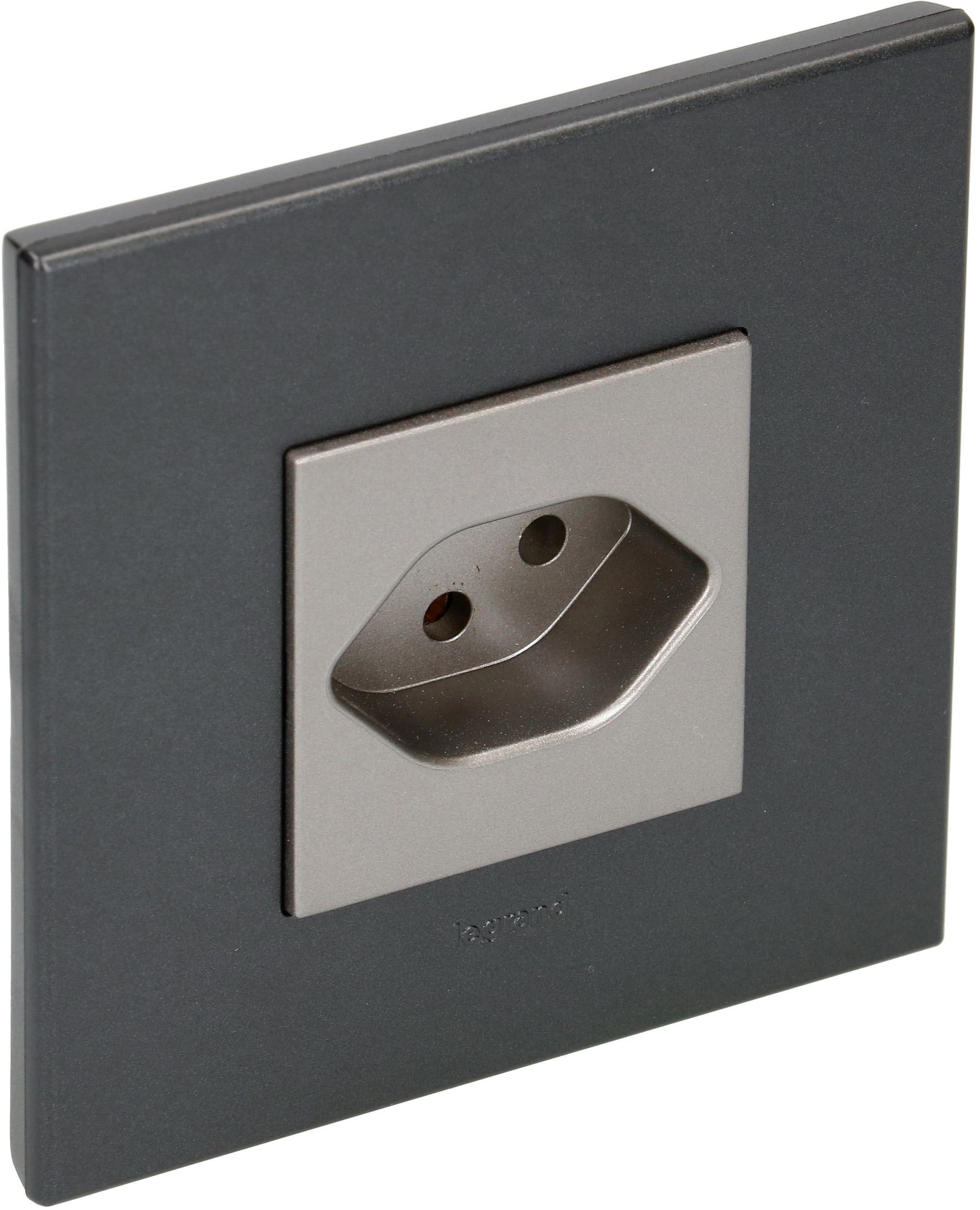 Steckdose 1x Typ 13 Gr.1x1 UP Arteor magnesium