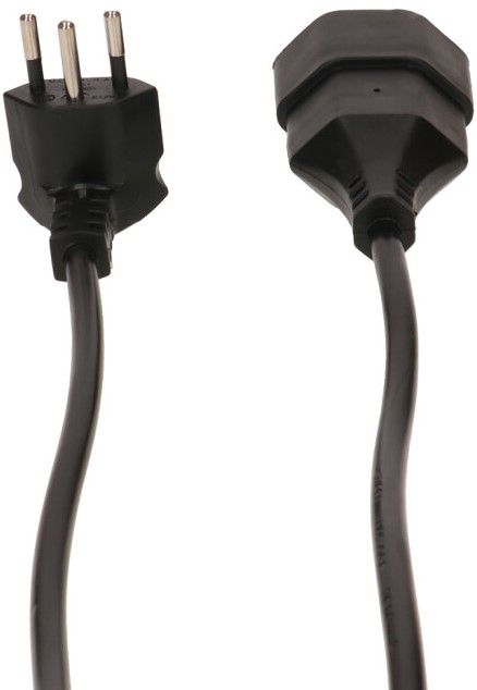 Rallonge TD H05VV-F3G1.0, 5m, noir, BS