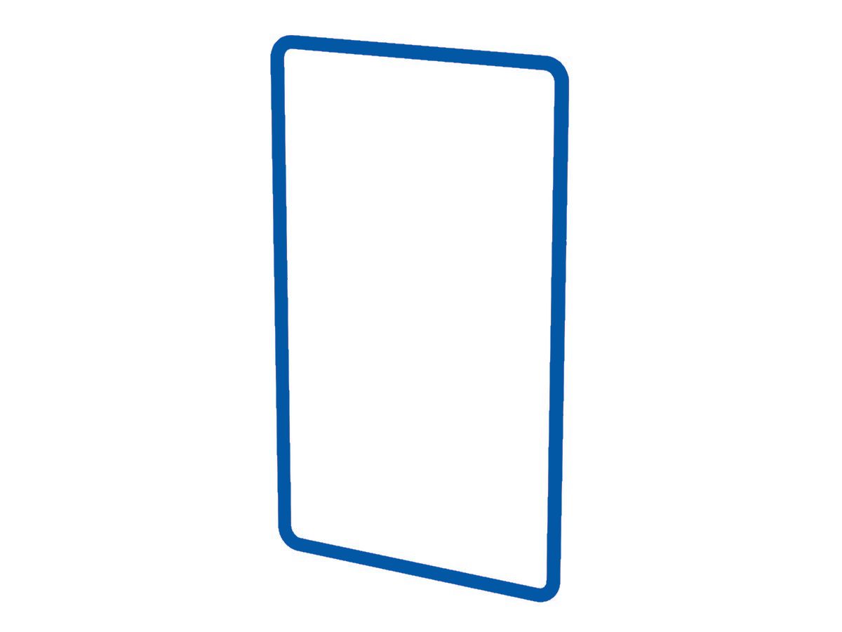 profilo decorativo dim.2x1 priamos blu, 2 pezzi