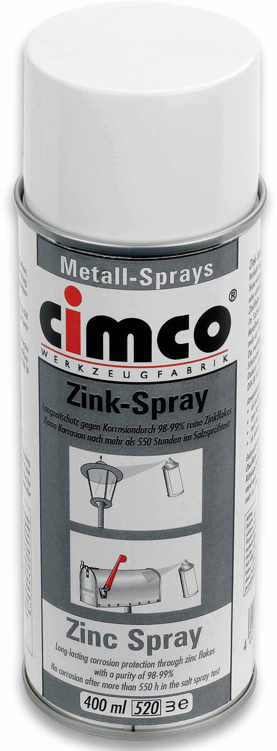 Spray au zinc 400ml