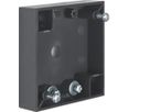 Gehäuse Gr.1x1 flach AP Integro anthrazit