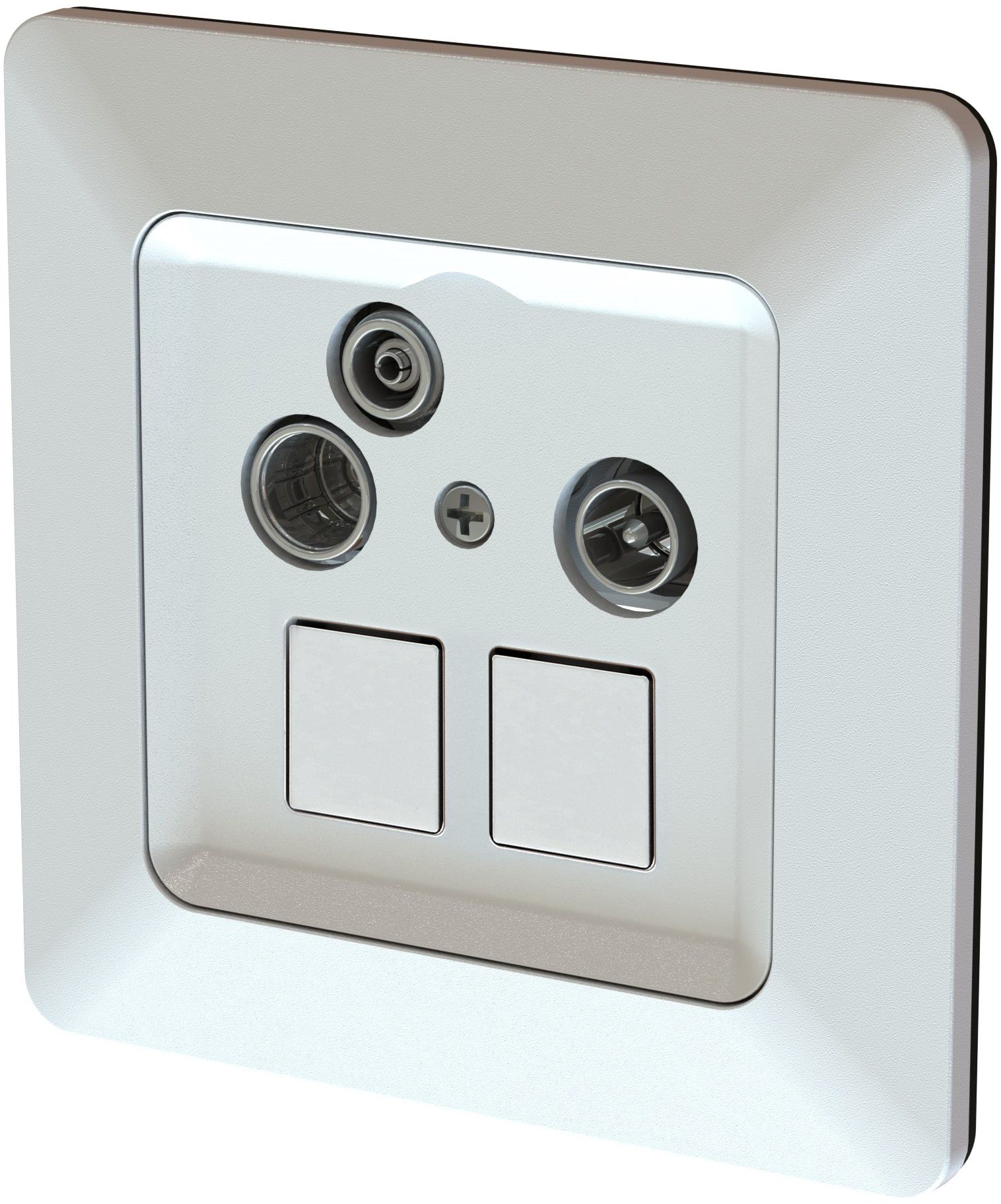 multimedia radio/TV/dati/rete 11dB INC priamos priamos bianco