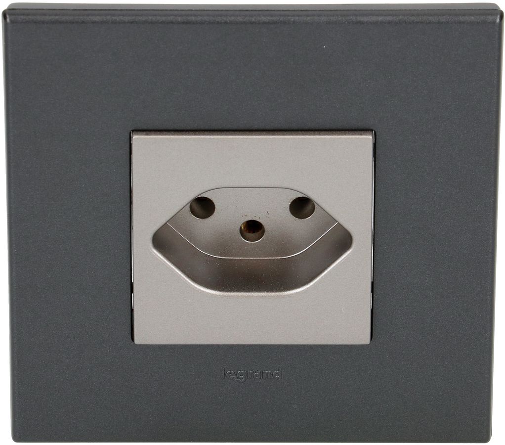 Steckdose 1x Typ 13 Gr.1x1 UP Arteor magnesium