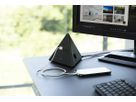 Energy Pyramide Steckdosenleiste 2x Typ 13 sw USB A+C 2.5m cli.