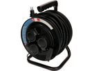 Kabelrolle 3x Typ 13 IP55 20m schwarz