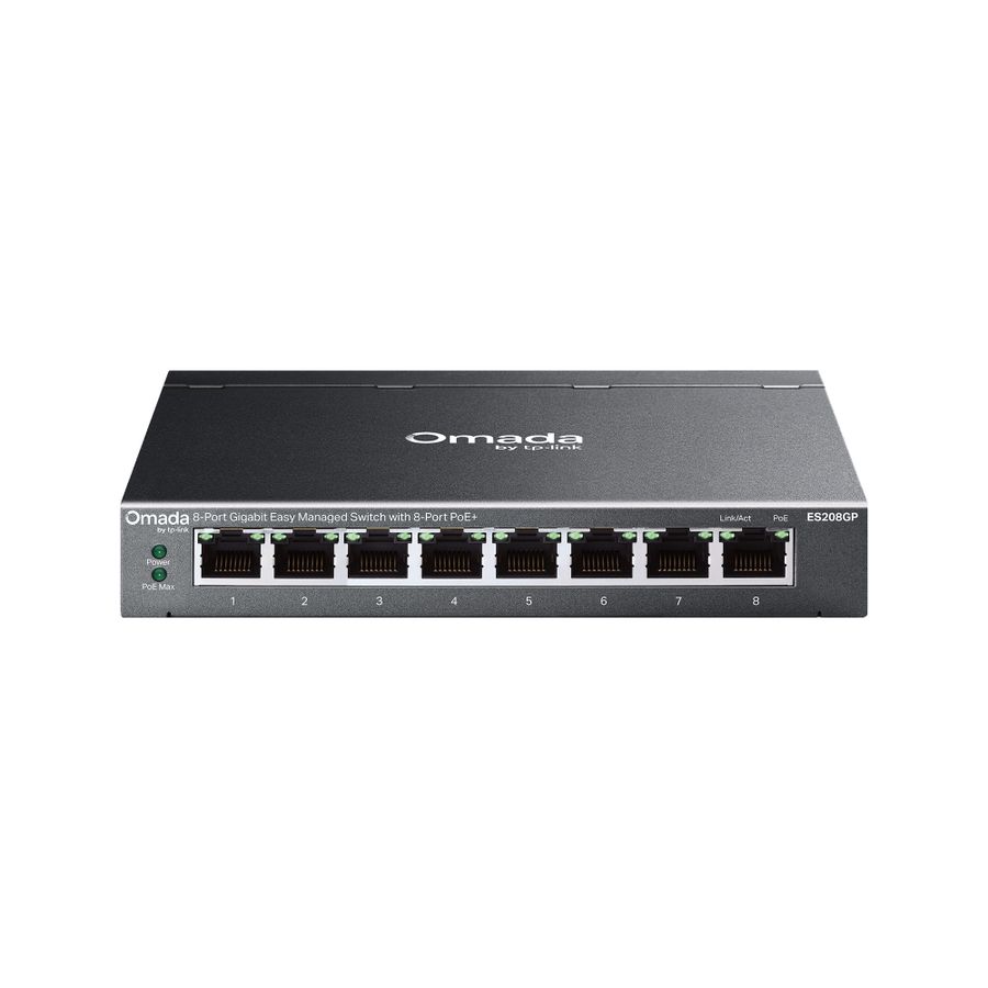 Netzwerk Switch 8 Port Easy Managed PoE+