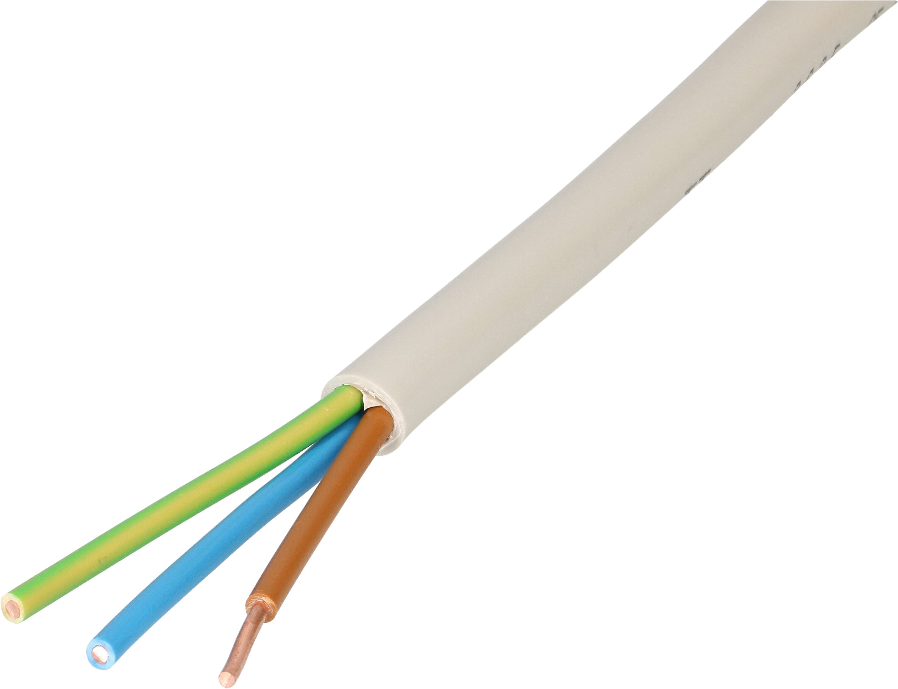 Kabel TT 3x1,5mm2 grau L=50m - MAX HAURI AG
